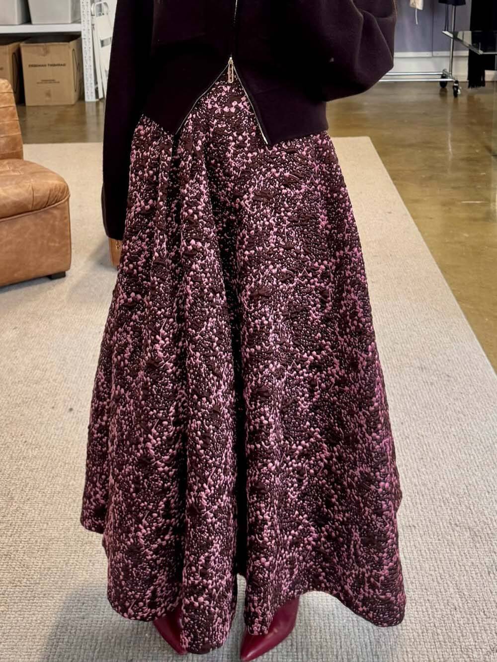 Liv | Classic Jacquard Rok