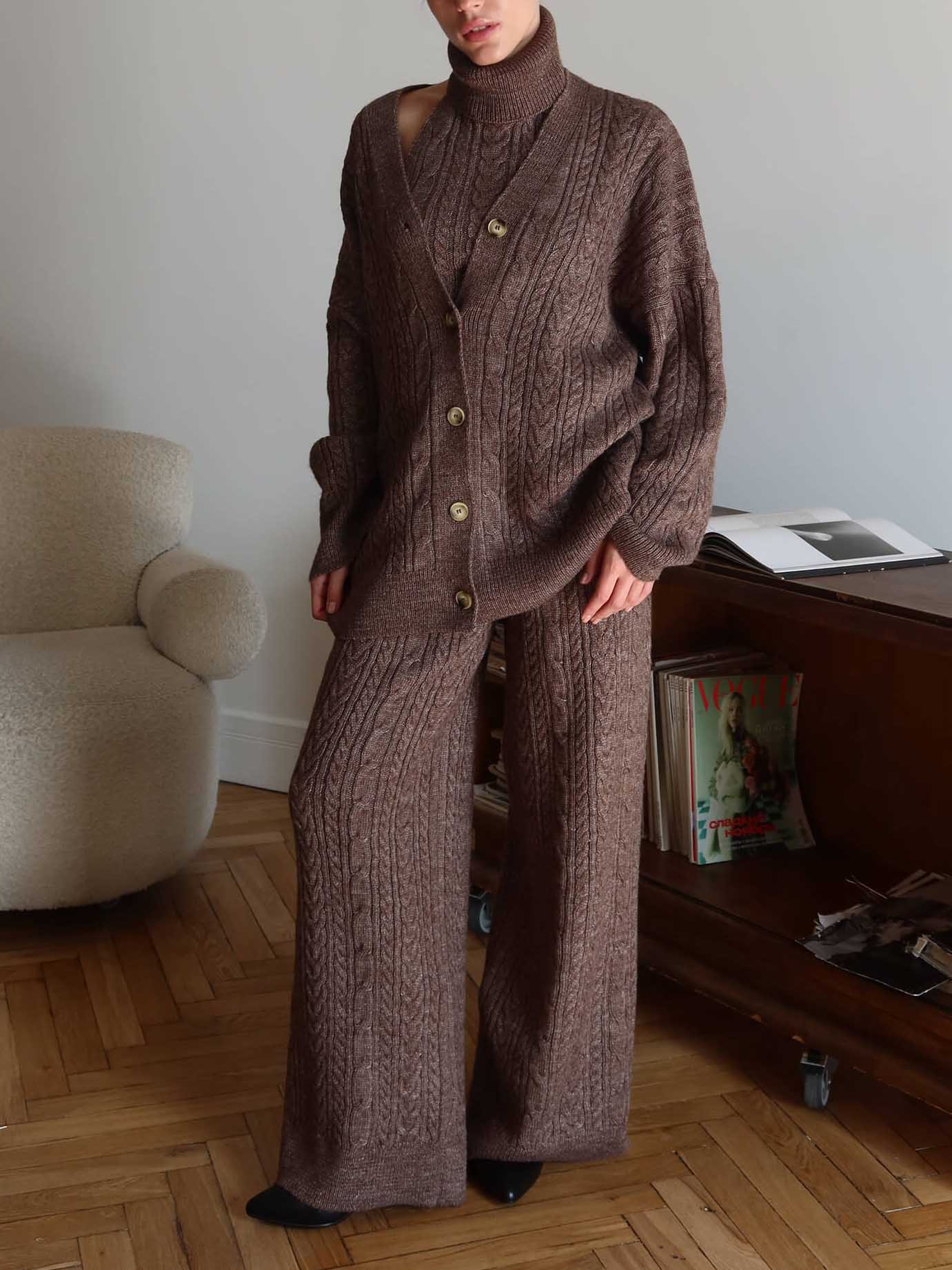 Casual Twist Fashion Cardigan Sweater