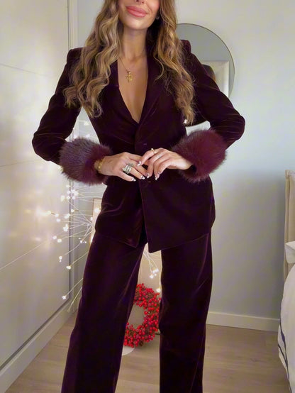 Elegant High-Waist Wide-Leg Pants