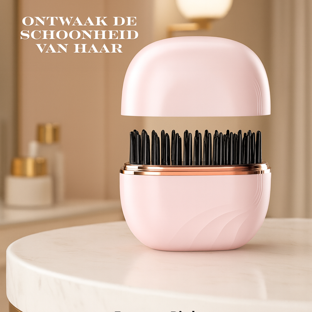 Mini Wireless Hair Straightener