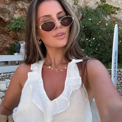 Ocean Letter Necklace