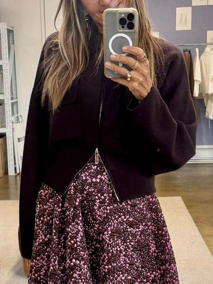 Liv | Classic Jacquard Rok