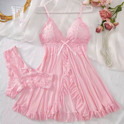 EMILIA | Verleidelijke kanten lingerieset