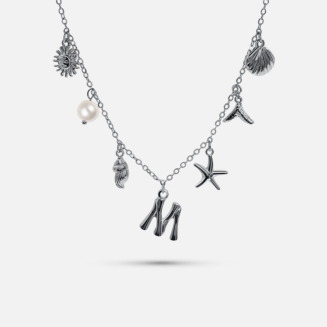 Ocean Letter Necklace