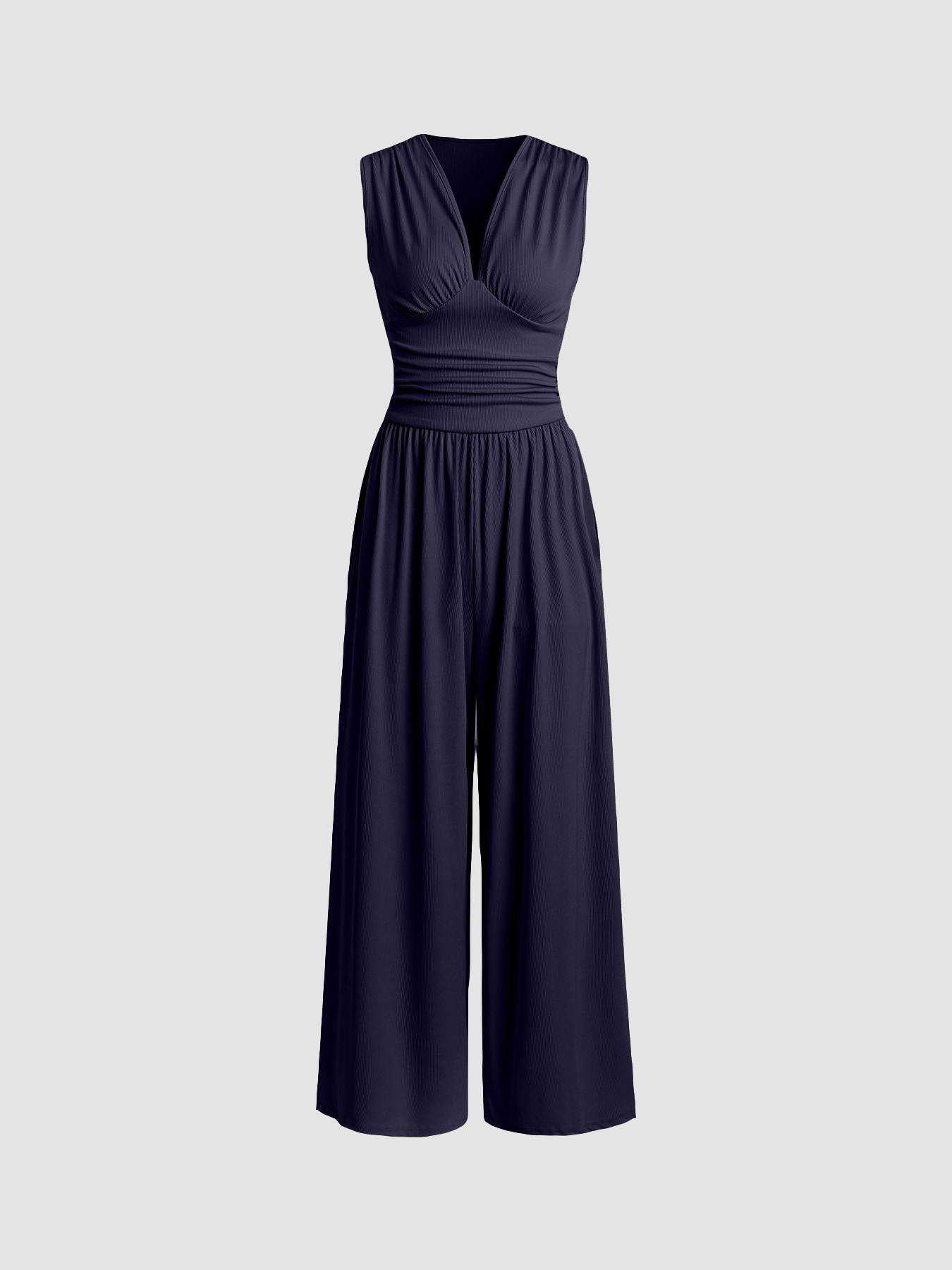 LIA | Mouwloze Wide-Leg Jumpsuit