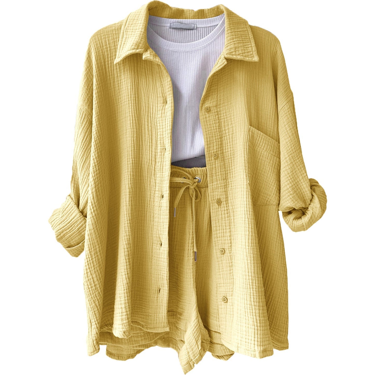 Leonie | Lässiges Baumwoll-Loungewear-Set