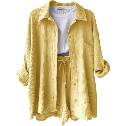 Leonie | Lässiges Baumwoll-Loungewear-Set