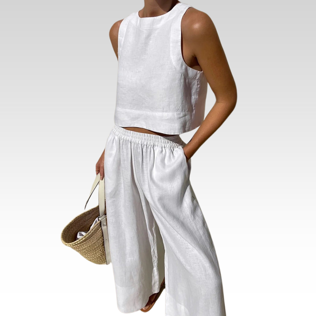 Amanda | Linnen Zomer Set