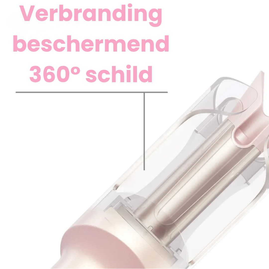 Draadloze hair Curler - Creëer moeiteloos prachtige, glanzende krullen