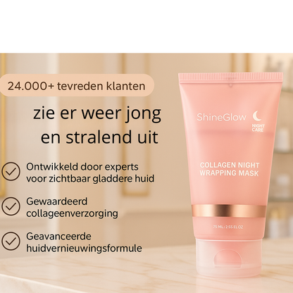 ShineGlow Collagen Mask